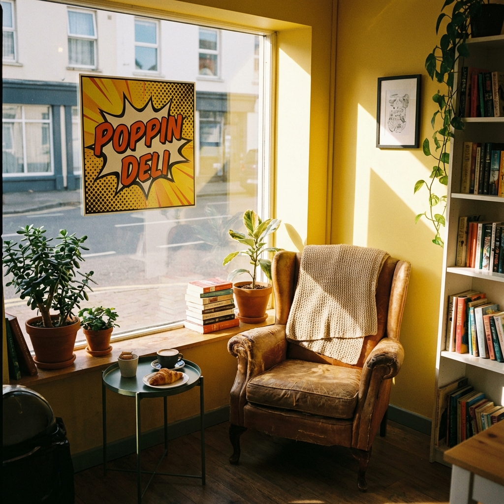 Poppin Deli seating