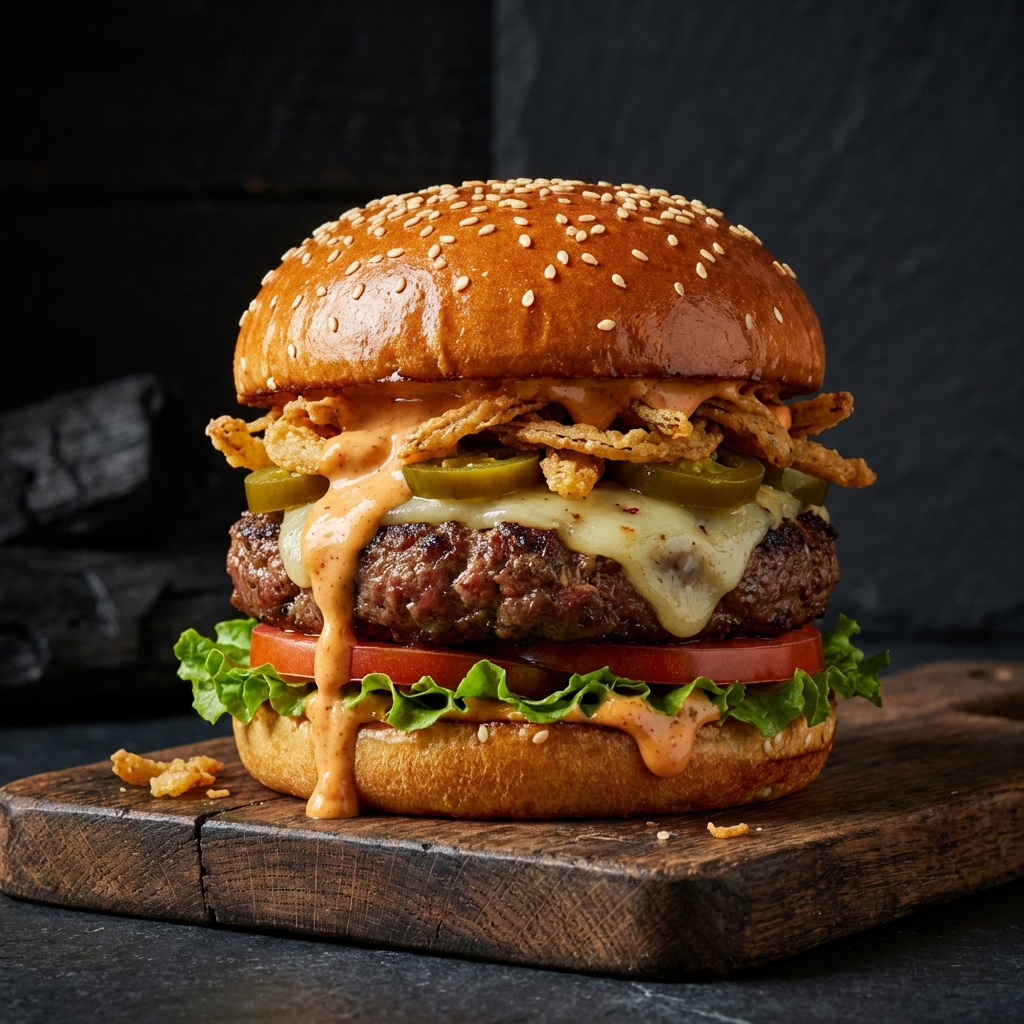 Spicy Loaded Burger